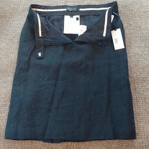 Calvin Klein Collection pure linen women's skirt. Made in Italy. NWT. Sz 4 / 40